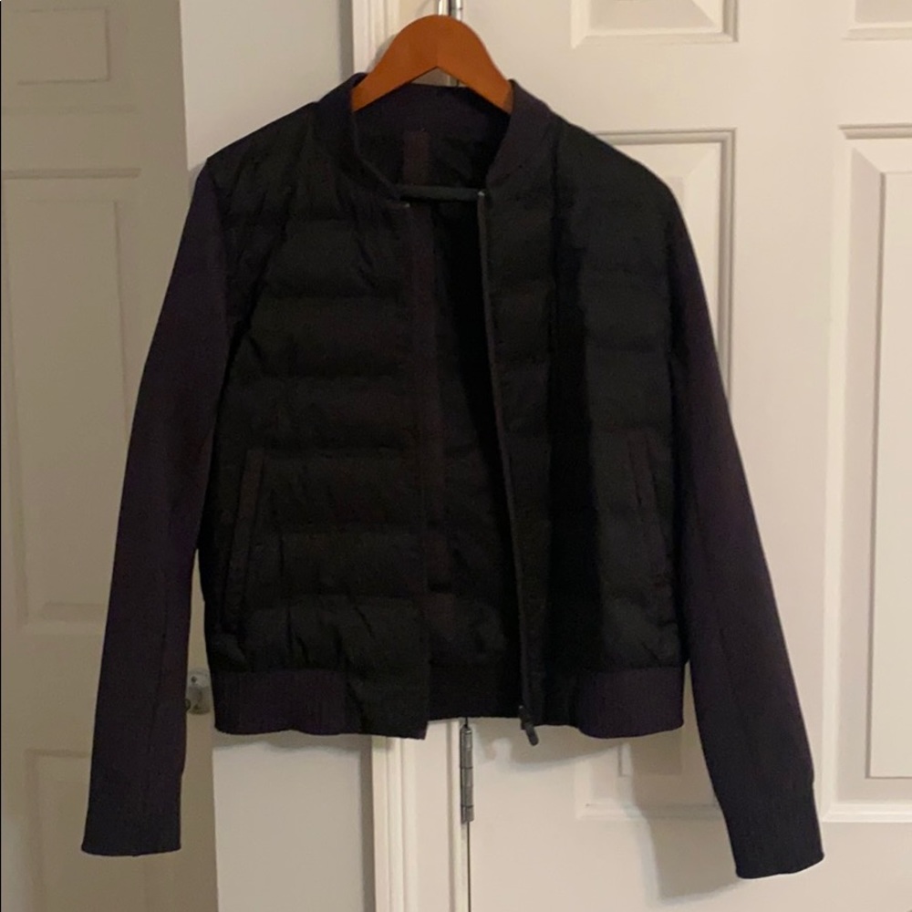 Black Lululemon Bomber Jacket